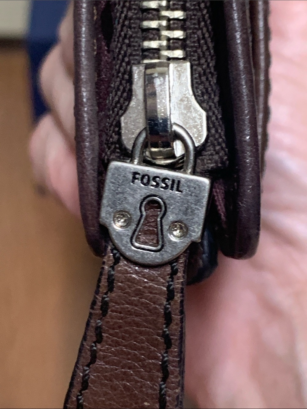 Fossil Vintage Boho Leather Wallet - Picture 11 of 12